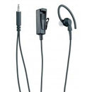 GP344 2 Wire Earpiece with Microphone & PTT Combined 3.5mm Plug, Black *