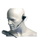 D-Shaped Earpiece with Boom Microphone and In-Line PTT