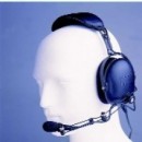 Medium Weight Dual Muff Headset- Over headband