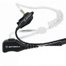 2 Wire Earpiece with Clear Acoustic Tube