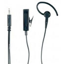 GP344 2 Wire Extra-Loud Earpiece with Microphone & PTT Combined 3.5mm Plug, Black *