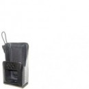 Hard Leather Case with Metal Clip