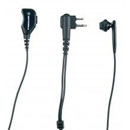 Earbud with microphone & PTT combined