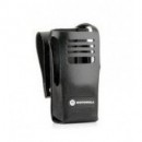 Hard Leather Carry Case with 3" Fixed Belt Loop for Non Display Radio
